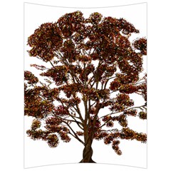 Tree Vector Ornament Color Back Support Cushion by Sapixe