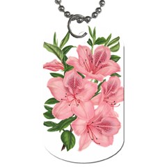 Flower Plant Blossom Bloom Vintage Dog Tag (one Side) by Sapixe