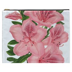 Flower Plant Blossom Bloom Vintage Cosmetic Bag (xxxl)  by Sapixe