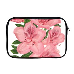 Flower Plant Blossom Bloom Vintage Apple Macbook Pro 17  Zipper Case by Sapixe