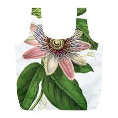 Passion Flower Flower Plant Blossom Full Print Recycle Bags (l)  by Sapixe