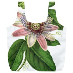 Passion Flower Flower Plant Blossom Full Print Recycle Bags (l)  by Sapixe