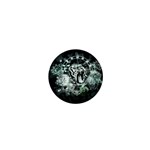 Awesome Tiger In Green And Black 1  Mini Buttons Front