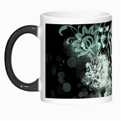 Awesome Tiger In Green And Black Morph Mugs by FantasyWorld7