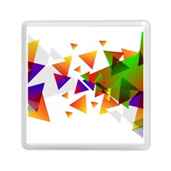 Abstract Pattern Background Design Memory Card Reader (square)  by Sapixe