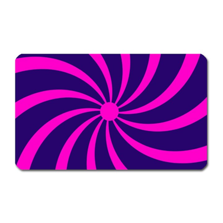 Illustration Abstract Wallpaper Magnet (Rectangular)