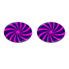 Illustration Abstract Wallpaper Cufflinks (oval) by Sapixe