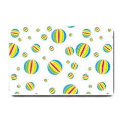 Balloon Ball District Colorful Small Doormat  by Sapixe