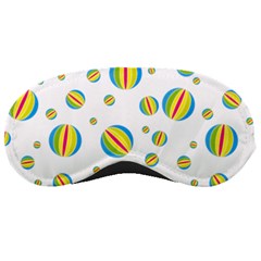 Balloon Ball District Colorful Sleeping Masks by Sapixe