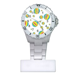 Balloon Ball District Colorful Plastic Nurses Watch by Sapixe