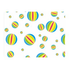 Balloon Ball District Colorful Double Sided Flano Blanket (mini)  by Sapixe