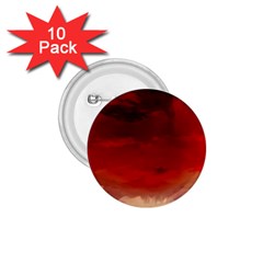 Flaming Skies Ominous Fire Clouds 1 75  Buttons (10 Pack) by Sapixe