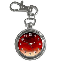 Flaming Skies Ominous Fire Clouds Key Chain Watches by Sapixe