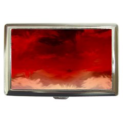 Flaming Skies Ominous Fire Clouds Cigarette Money Cases by Sapixe