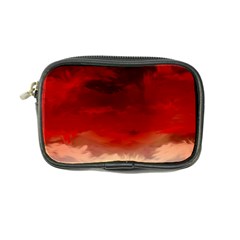 Flaming Skies Ominous Fire Clouds Coin Purse