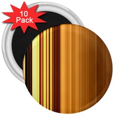 Course Gold Golden Background 3  Magnets (10 Pack)  by Sapixe