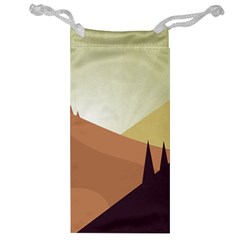 Sky Art Silhouette Panoramic Jewelry Bags