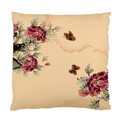 Flower Traditional Chinese Painting Standard Cushion Case (one Side) by Sapixe