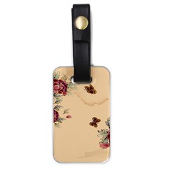 Flower Traditional Chinese Painting Luggage Tags (one Side)  by Sapixe