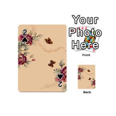 Flower Traditional Chinese Painting Playing Cards 54 (mini)  by Sapixe