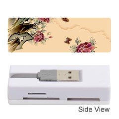 Flower Traditional Chinese Painting Memory Card Reader (stick)  by Sapixe