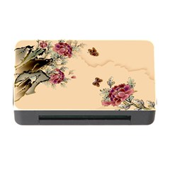 Flower Traditional Chinese Painting Memory Card Reader With Cf by Sapixe