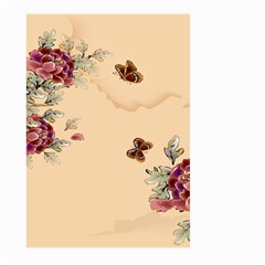 Flower Traditional Chinese Painting Large Garden Flag (two Sides) by Sapixe