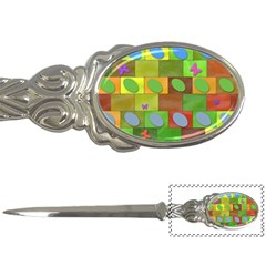 Easter Egg Happy Easter Colorful Letter Openers by Sapixe