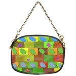 Easter Egg Happy Easter Colorful Chain Purses (Two Sides)  Back