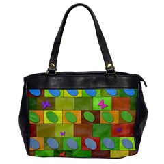 Easter Egg Happy Easter Colorful Office Handbags