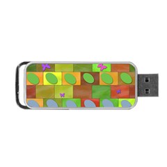 Easter Egg Happy Easter Colorful Portable Usb Flash (two Sides) by Sapixe