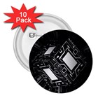 Technoid Future Robot Science 2.25  Buttons (10 pack)  Front