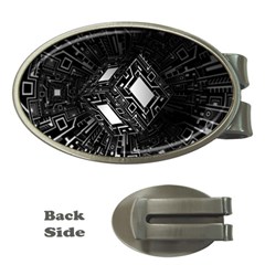 Technoid Future Robot Science Money Clips (oval)  by Sapixe