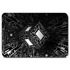 Technoid Future Robot Science Large Doormat  by Sapixe