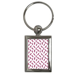 Cacao Fruits Pattern Key Chains (rectangle)  by dflcprints