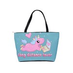 Long distance lover - Cute Unicorn Shoulder Handbags Back