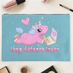 Long distance lover - Cute Unicorn Cosmetic Bag (XXL)  Front