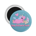 Long distance lover - Cute Unicorn 2.25  Magnets Front