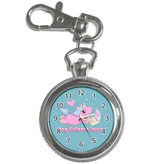 Long Distance Lover - Cute Unicorn Key Chain Watches by Valentinaart