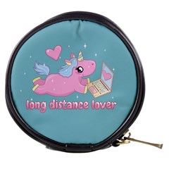 Long Distance Lover - Cute Unicorn Mini Makeup Bags by Valentinaart