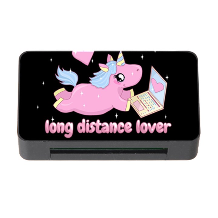 Long distance lover - Cute Unicorn Memory Card Reader with CF