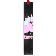 Long Distance Lover - Cute Unicorn Large Book Marks by Valentinaart