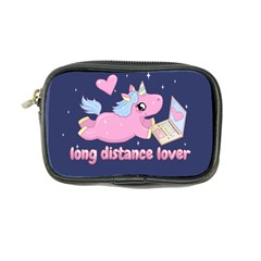 Long Distance Lover - Cute Unicorn Coin Purse by Valentinaart