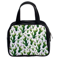 Cactus Pattern Classic Handbags (2 Sides) by Valentinaart