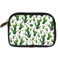 Cactus Pattern Digital Camera Cases by Valentinaart