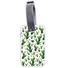 Cactus Pattern Luggage Tags (two Sides) by Valentinaart