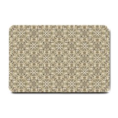 Modern Baroque Pattern Small Doormat  by dflcprints