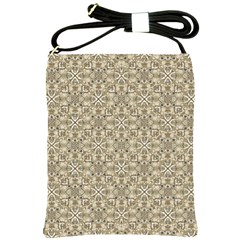 Modern Baroque Pattern Shoulder Sling Bags by dflcprints