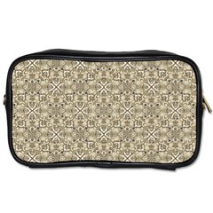 Modern Baroque Pattern Toiletries Bags by dflcprints