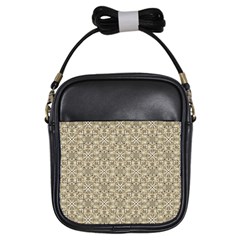 Modern Baroque Pattern Girls Sling Bags by dflcprints